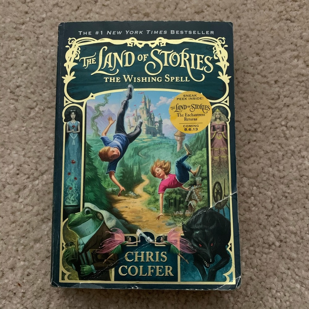 The Land of Stories The Wishing Spell Book 1